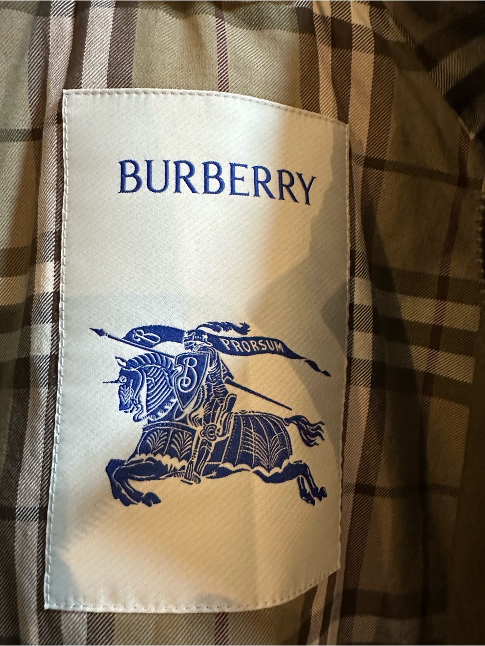 Burberry Olive Green Utility Jacket with Dark Corduroy Collar - Picture 3 of 9